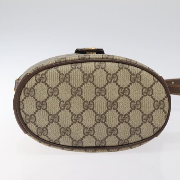 GUCCI GG Supreme Web Sherry Line Shoulder Bag Pvc Beige 40 02 081 - Picture 9 of 16